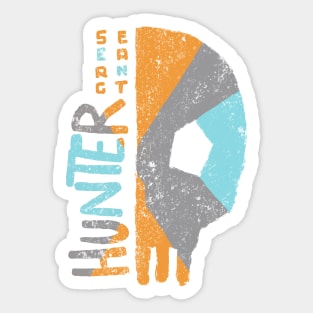 Sergeant Hunter s2 Sticker